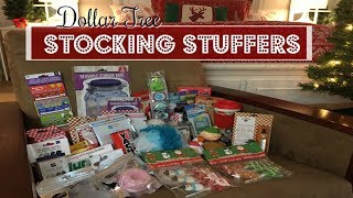 DOLLAR TREE HAUL  STOCKING STUFFERS  2017 [upl. by Einreb]