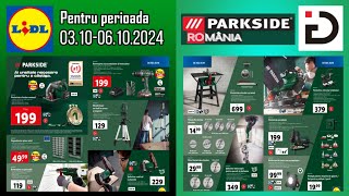 PARKSIDE® LIDL perioada 0310  06102024 [upl. by Sid]