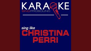 Jar of Hearts In the Style of Christina Perri Karaoke with Background Vocal [upl. by Neyu]