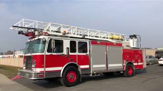 1997 Spartan Gladiator SimonLTI 75 Aerial Ladder Truck For Sale [upl. by Michigan]