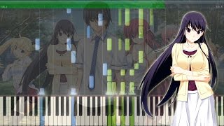 Binzume No Sora  Grisaia No Kajitsu Piano Tutorial Midi  Sheet [upl. by Llatsyrk624]