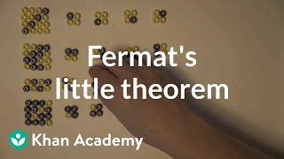 Fermats little theorem  Journey into cryptography  Computer Science  Khan Academy [upl. by Gniy]