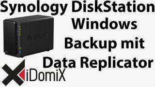 Synology DiskStation Windows Backup mit Data Replicator 3 [upl. by Isleana]