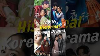 Top 16 Historical Korean Dramas You Need to Watch joindrama kdrama short koreandrama [upl. by Ardin]