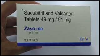 Zayo 100 Tablet  Sacubitril and Valsartan Tablets  Zayo 100mg Tablet Uses Side effects Benefits [upl. by Nodanrb]