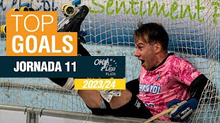 🏒 🥅 GOLS OK LLIGA PLATA 202324  JORNADA 1️⃣1️⃣ [upl. by Gruver]