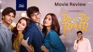 Do Aur Do Pyaar Movie Review on OTT  Disney Hotstar  Vidya Balan  Pratik Gandhi  Rajesh G [upl. by Jephum384]