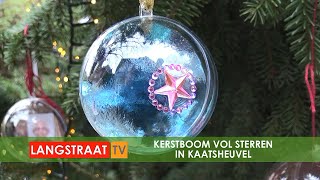 Kerstboom vol Sterren in Kaatsheuvel 2023  Langstraat TV [upl. by Niwrek]