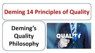 Deming 14 Points of Quality ManagementUrduHindi [upl. by Slosberg613]