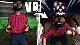 MiniToon Plays BREAKOUT in VR [upl. by Ardeahp]