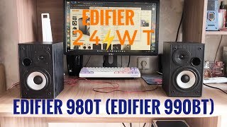 Edifier 980t стали Edifier 990BT Bluetooth M 28 и много музыки ⭐🎶если YouTube позволит [upl. by Analla]