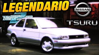 Español tunea un Nissan Tsuru  Need for Speed Underground 2 Mod [upl. by Marnia]