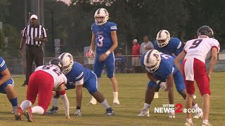 September 13th Friday Football Fever Highlights Providence Grove vs Asheboro [upl. by Collimore]