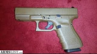 Lipseys Glock 19 FDE Lipseys Carakote Edition Product Review 9mm 17 23 26 34 22 24 43 Cal Best [upl. by Rehprotsirhc562]