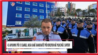 43 aplikime për 12 qarqe kush janë kandidatët për Drejtor në Policinë e Shtetit [upl. by Ylaek]