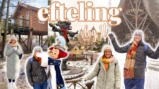 FIRST TIME AT WINTER EFTELING TRAVEL DAY SNOW IN THE PARK amp LOONSCHE LAND TREEHOUSE TOUR 2024 AD [upl. by Benildis]