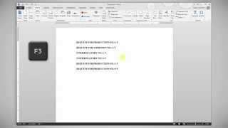 Autonumbering RFPs RFAs and Interrogatories in Microsoft Word 2013 [upl. by Lorrie]