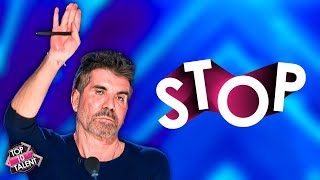 Simon Cowell Says STOP But Then OMG [upl. by Ayvid830]