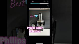 Philips juicer unboxing on my channel shortsvideo philips juicerblender philipsjuicer [upl. by Nylrak930]