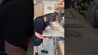 Cutting out L shaped corner shelves for pantry woodworking carpentry cabinet [upl. by Nylaf376]