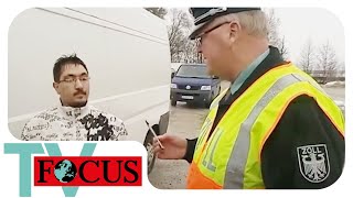 Razzi gegen Schwarzarbeit  Im Einsatz mit dem Zoll  Focus TV Reportage [upl. by Nirihs]