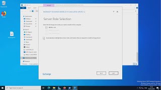 Installing Exchange Server 2019 Onto Windows Server 2022 [upl. by Odlanir]