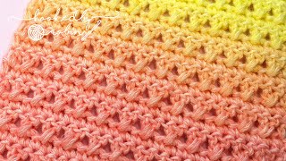 Crossed Double Crochet Stitch  Crochet Tutorial [upl. by Finny981]