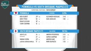 Peninsula v South Brisbane Magpies 7 [upl. by Carberry]