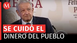 AMLO descarta bono sexenal a funcionarios “no está en el presupuesto” [upl. by Berstine]