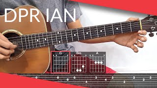 Nerves DPR IAN Guitar Tutorial  Tab Chords [upl. by Tamberg]