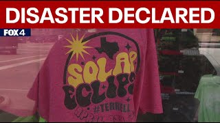 2024 Eclipse Kaufman County issues disaster declaration [upl. by Mide]