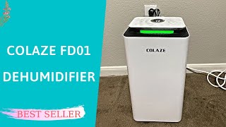 COLAZE FD01 Dehumidifiers Review amp How To Use  Dehumidifier for Home and Basements [upl. by Phila629]