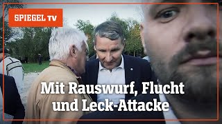 Björn Höcke und das Problem mit der Presse  SPIEGEL TV [upl. by Llemor]