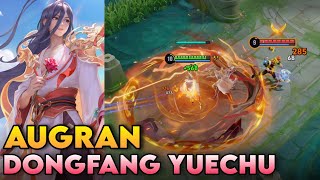 Augran New Limited Epic Skin quotDongfang Yuechuquot  Fox Spirit Matchmaker Collab  Honor of Kings [upl. by Marlo]