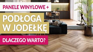 PANELE WINYLOWE  ułożenie w jodełkę podłoga winylowa Zawsze modny wzór [upl. by Gnuhn864]