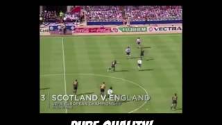 Paul Gascoigne is a legend Beautiful goal against Scotland at Euro96 [upl. by Ahcirt308]