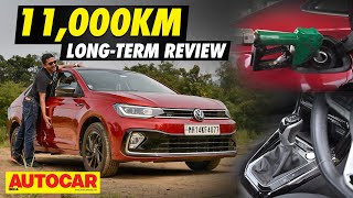 Volkswagen Virtus GT  11000km Long Term Review  Autocar India [upl. by Steffen]