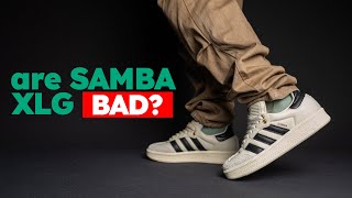 Cheap Adidas Samba XLG Cream White But Are They Good [upl. by Sibie742]