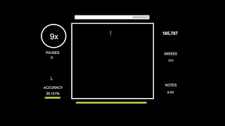 xaev  toby fox discovers the hyperpop soundfont  S 99647 Rhythia [upl. by Idnaj]