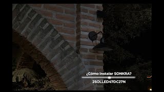 ¿Cómo instalar tu Lámpara solar SONKRA Tecnolite ☀✨ [upl. by Vyky970]