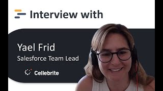 How Cellebrite Uses Appinium Interview with Yael Frid [upl. by Haridan24]