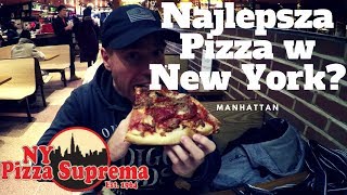 Jedzenie w USA Najlepsza pizza na Nowym Jorku [upl. by Akeemahs]