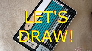 Prismacolor Premier 18Piece Drawing Set review [upl. by Anurag392]