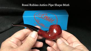 Rossi Rubino Antico Pipes by Savinelli at MilanTobaccocom [upl. by Garrard]