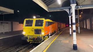 Colas Rail Tamper DR75009 Through Branksome  13032023 [upl. by Ivel]