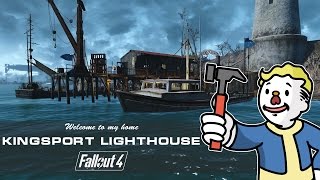 Fallout 4 拠点建築 05 キングズポート灯台  BASE BUILD 05 KINGSPORT LIGHTOUSE フォールアウト４ [upl. by Hosea]