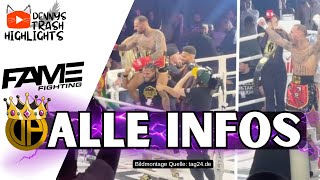 Diogo SIEG gegen Bobby ALLE KÄMPFE Fame Fighting Emmy ENTTÄUSCHT und Walentina GEWINNT [upl. by Nasus]