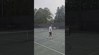 forecourt mobility tennis drill [upl. by Ilat518]