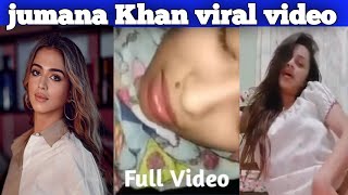 Jumana Khan jumana Khan viral video jumana Khan News [upl. by Hild]