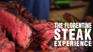 The FLORENTINE PORTERHOUSE Steak  A Taste of Italy  Bistecca alla Fiorentina [upl. by Yarb]